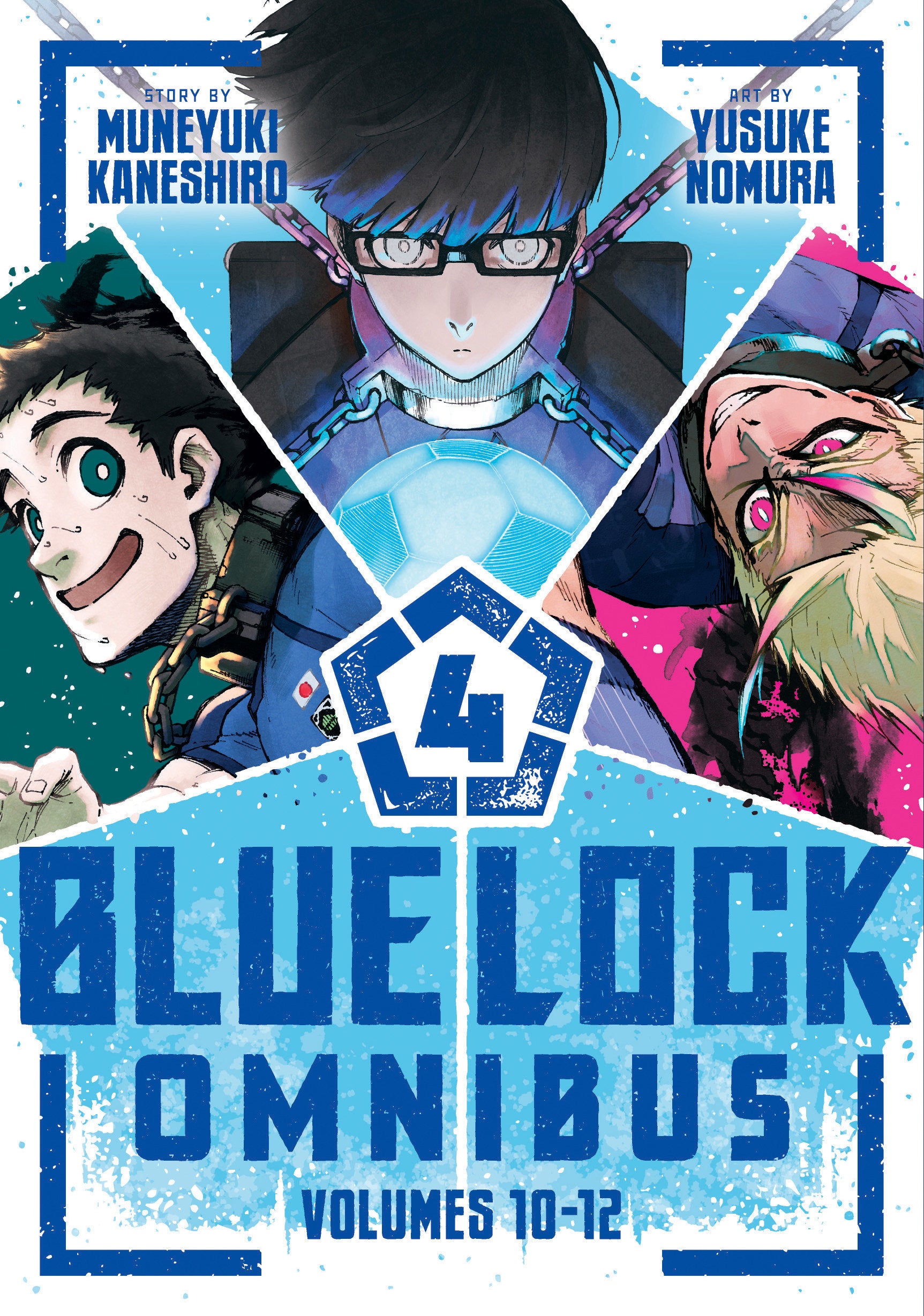 Blue Lock Omnibus 4 (Volume. 10 12) | BD Cosmos