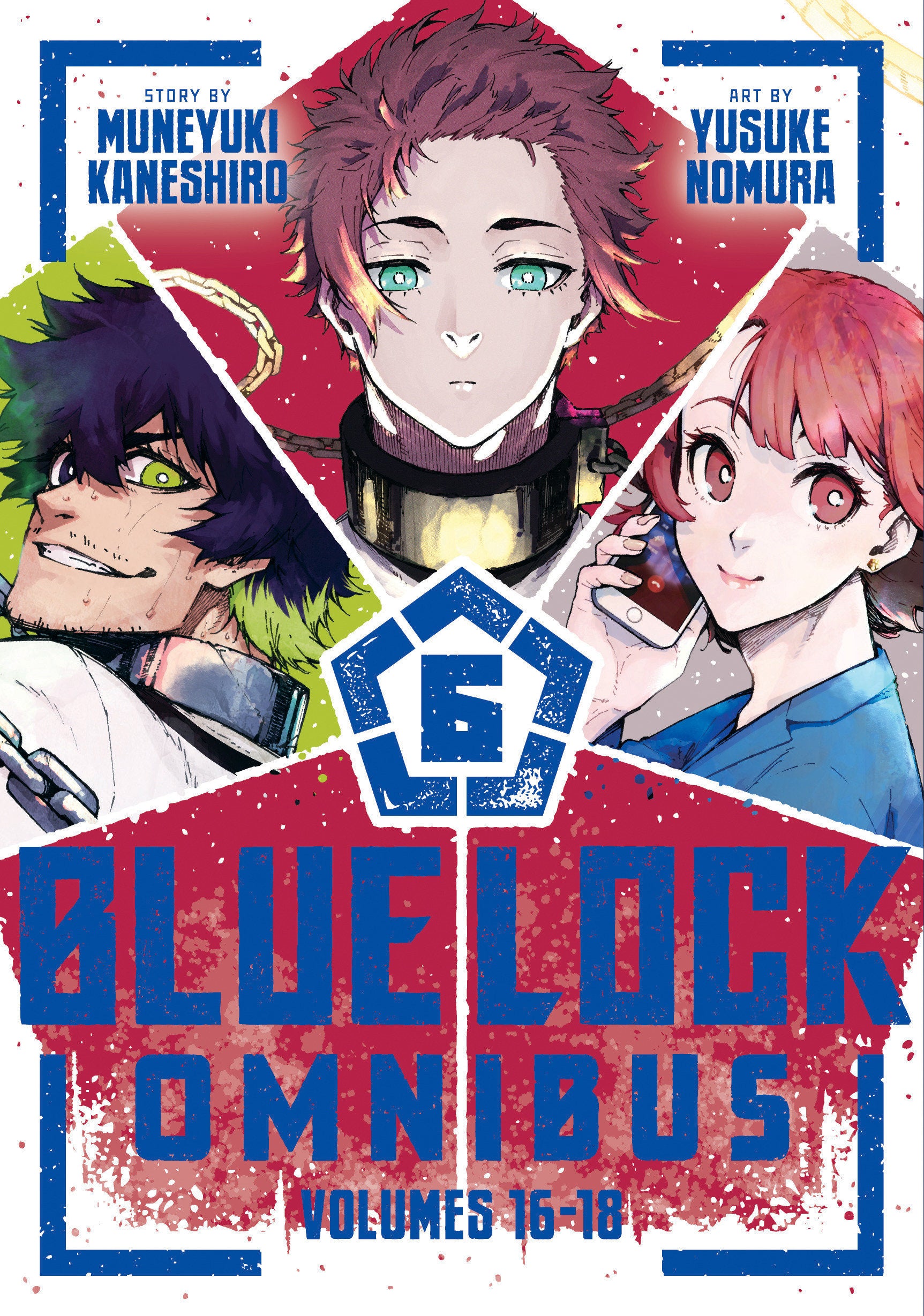 Blue Lock Omnibus 6 (Vol. 16-18) | BD Cosmos