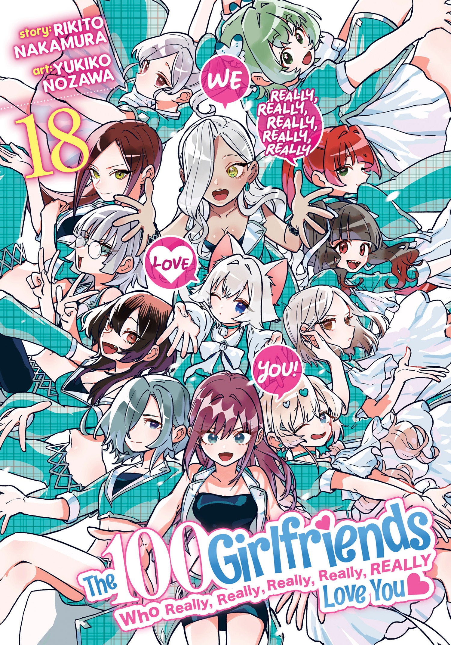 The 100 Girlfriends Who Really, Really, Really, Really, Really Love You Volume. 18 | BD Cosmos