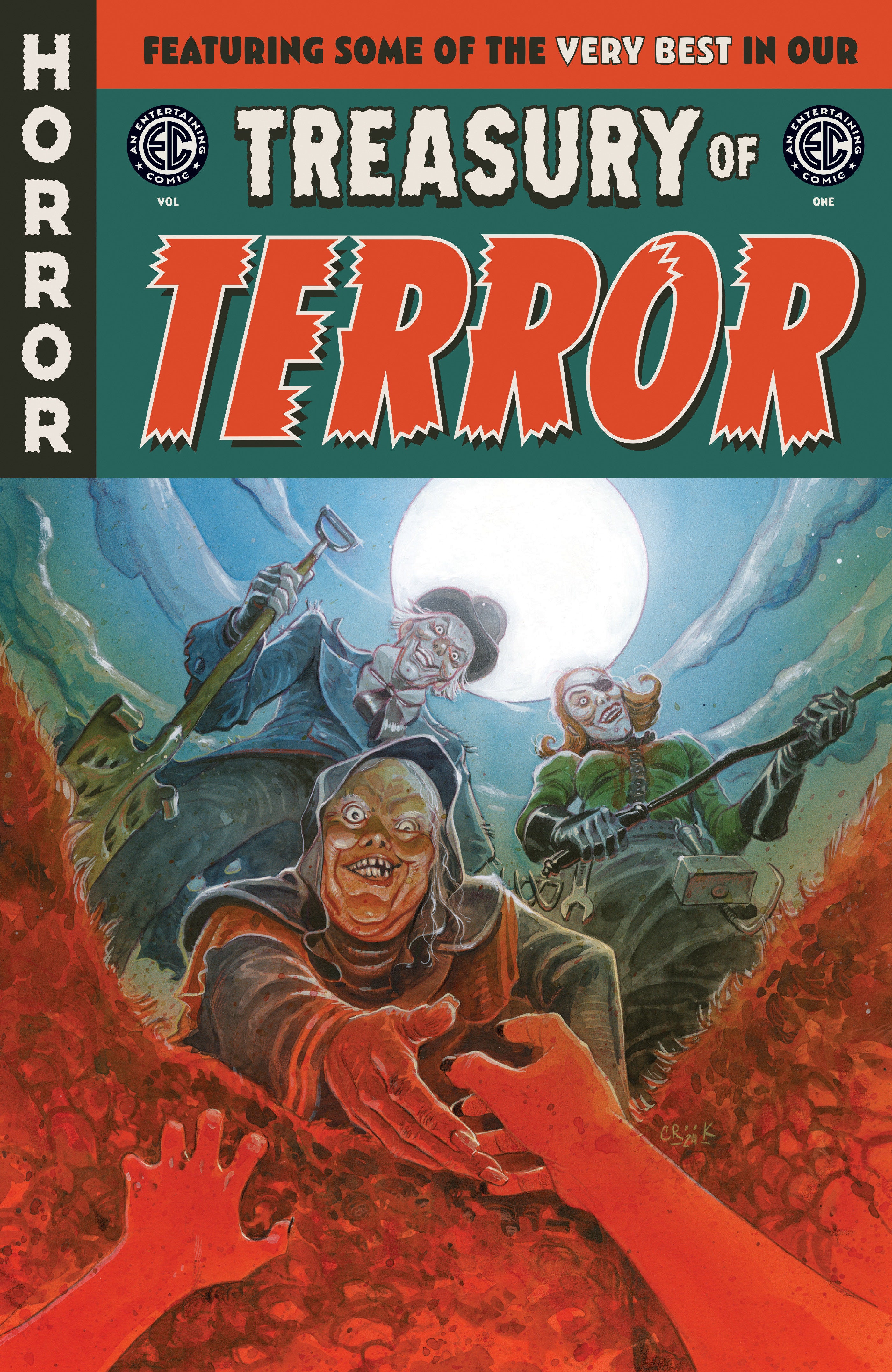 The EC Comics Treasury Of Terror Volume. 1 | BD Cosmos
