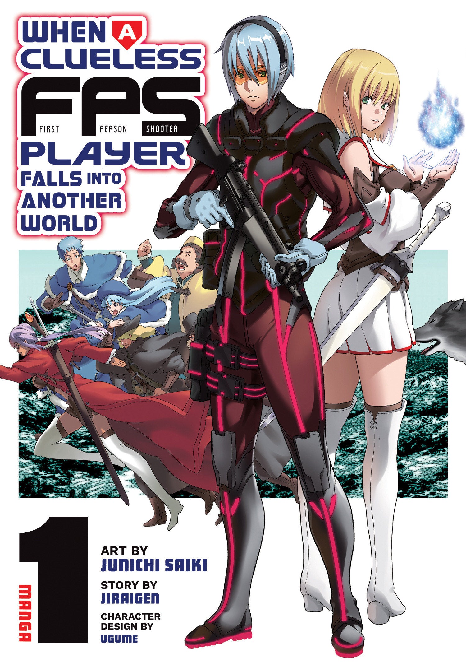 When A Clueless First Person Shooter Player Falls Into Another World (Manga) Volume. 1 | BD Cosmos