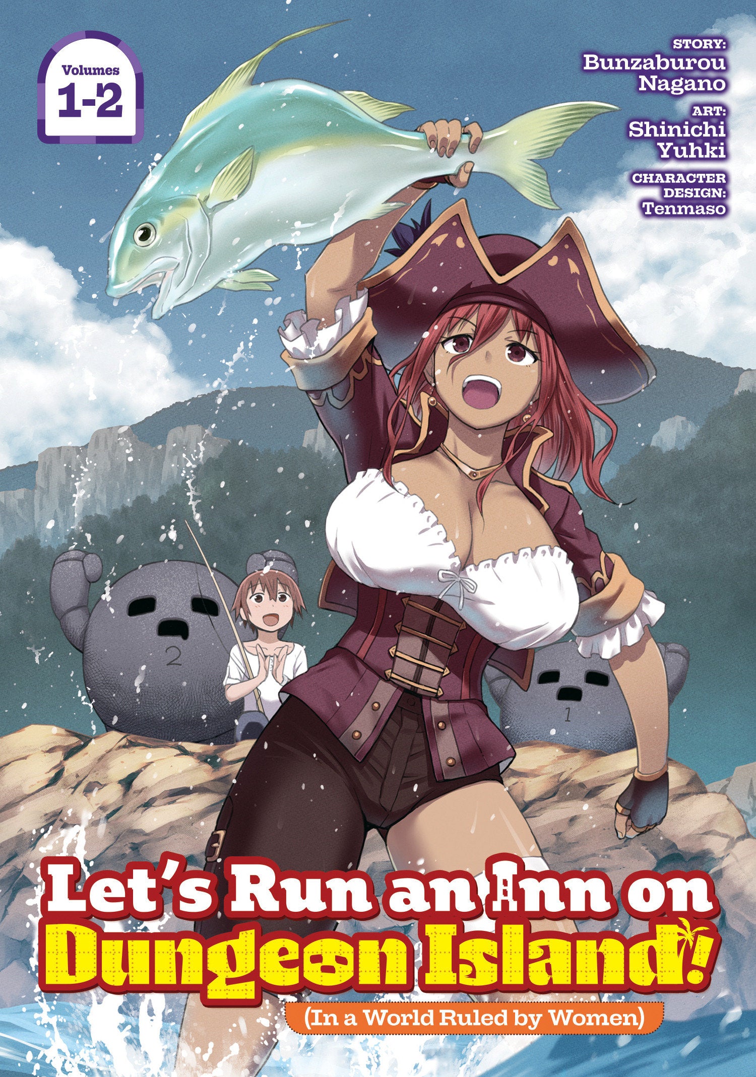 Let's Run An Inn On Dungeon Island! (In A World Ruled By Women) (Omnibus) Volume. 1 2 | BD Cosmos