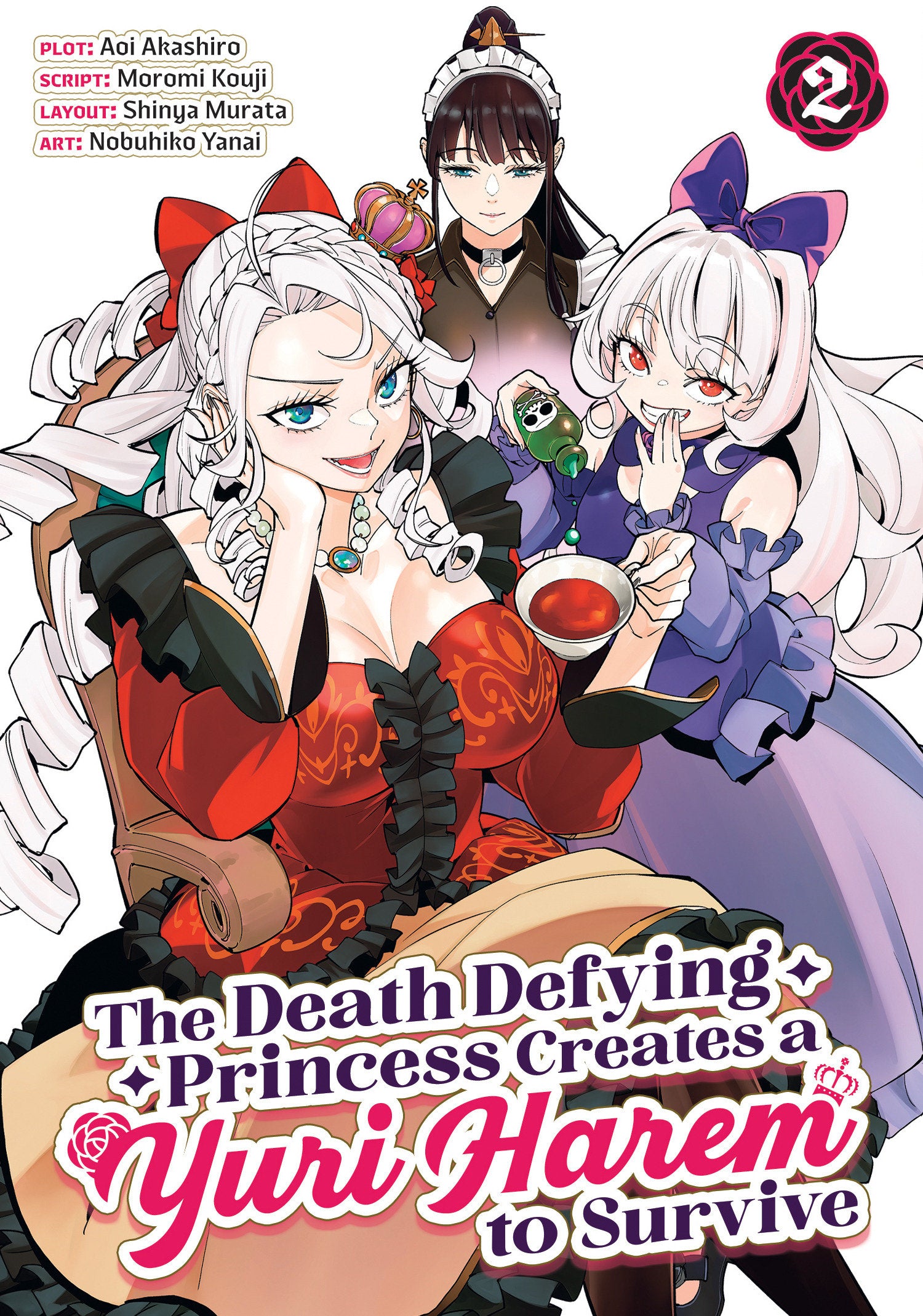 The Death Defying Princess Creates a Yuri Harem to Survive Vol. 2 | BD Cosmos