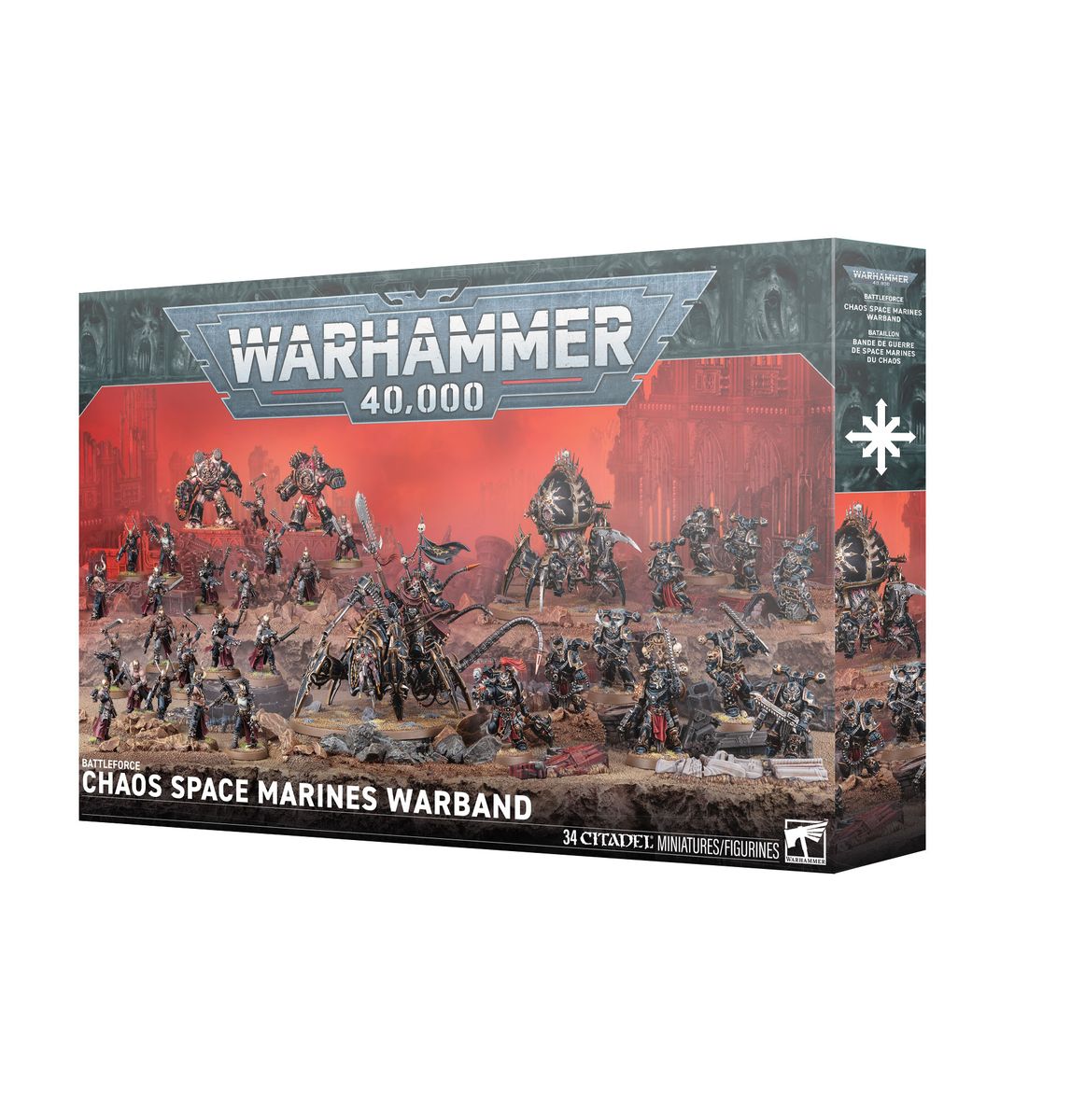 CHAOS SPACE MARINES: WARBAND BATTLEFORCE | BD Cosmos