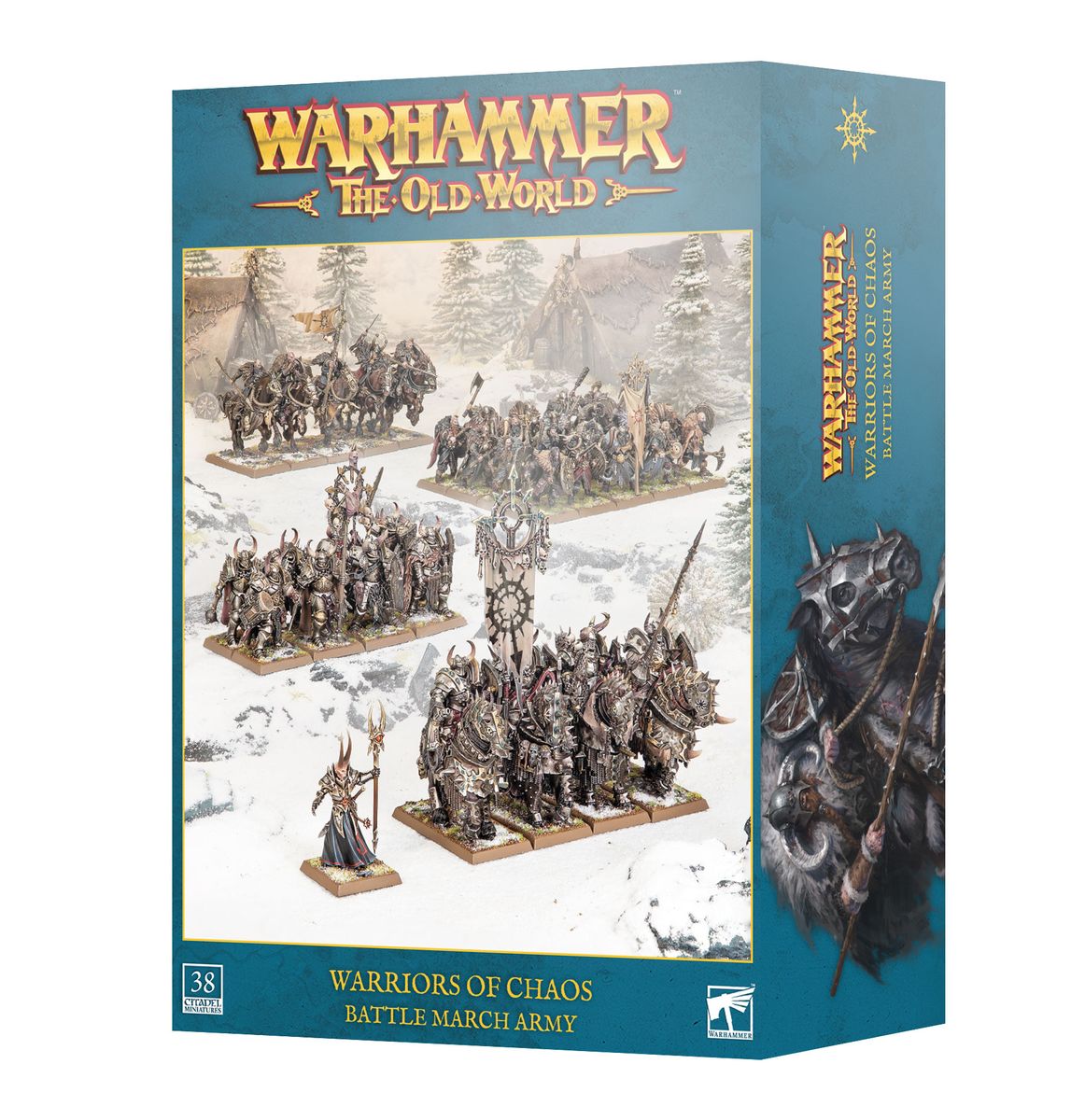OLD WORLD: WARRIORS OF CHAOS: BATTLE MARCH ARMY | BD Cosmos