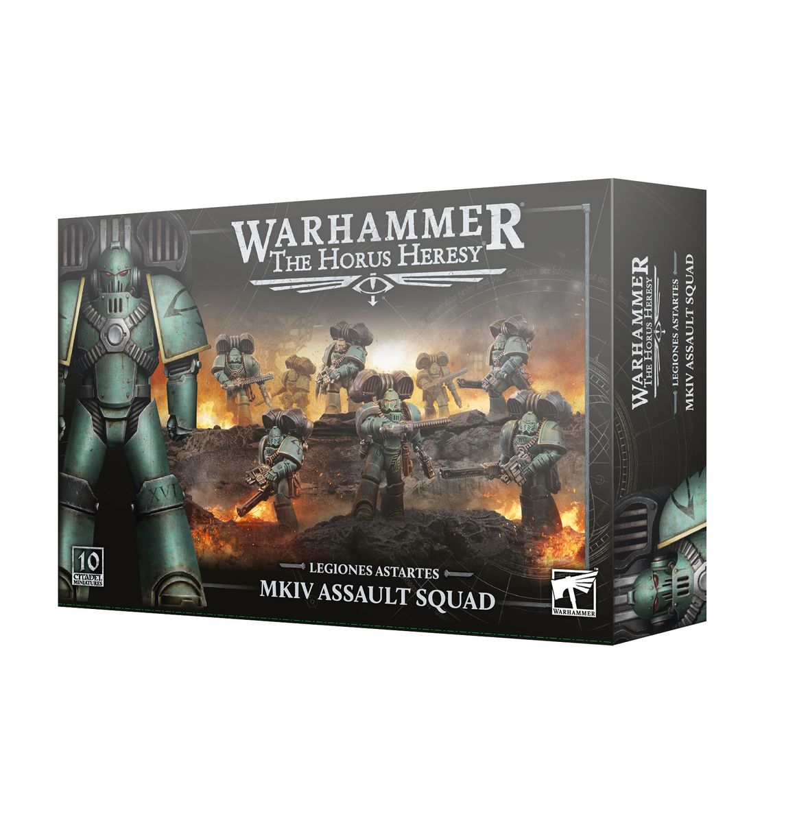 HORUS HERESY: LEGIONES ASTARTES: MKIV ASSAULT SQUAD | BD Cosmos