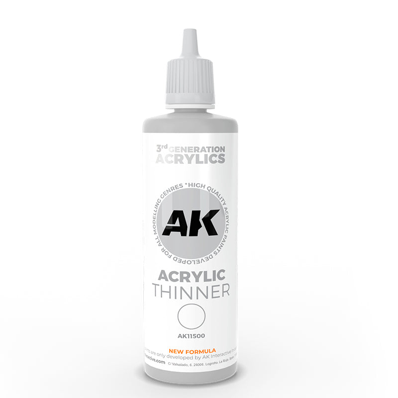 AK INTERACTIVE: 3RD GEN THINNER - 100ML | BD Cosmos