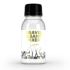 AK INTERACTIVE: GRAVEL & SAND FIXER - 100ML | BD Cosmos