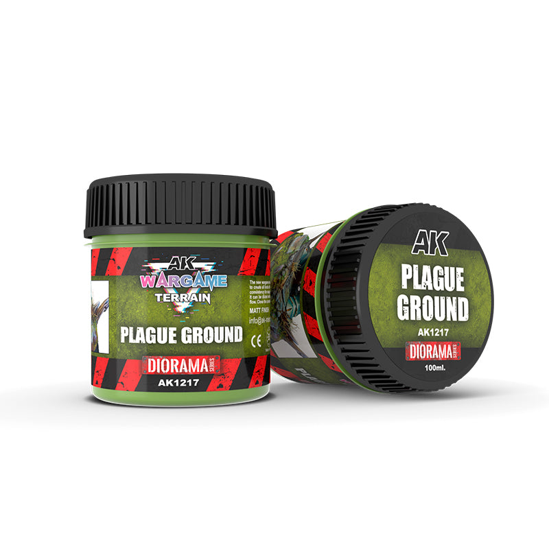 AK INTERACTIVE: PLAGUE GROUND – WARGAME TERRAINS – 100ML | BD Cosmos