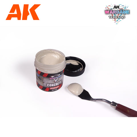 AK INTERACTIVE: CONCRETE – WARGAME TERRAINS – 100ML | BD Cosmos