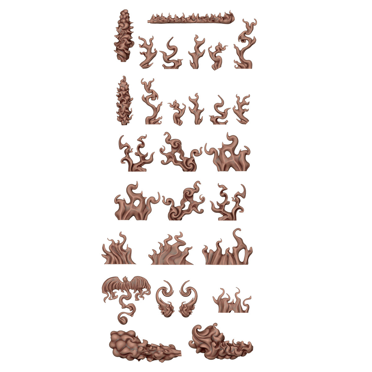 AK INTERACTIVE: BASING BITS - FLAME SPELL | BD Cosmos