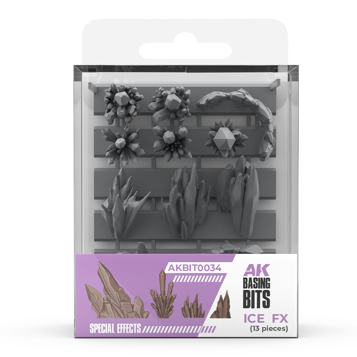 AK INTERACTIVE: BASING BITS - ICE FX | BD Cosmos