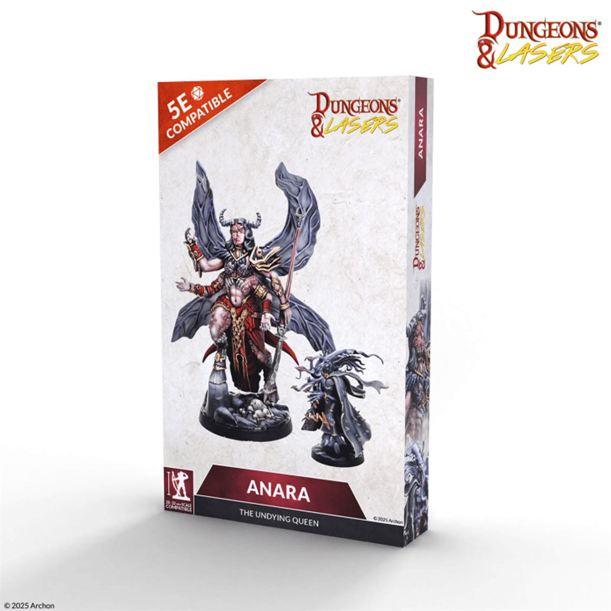 DUNGEONS & LASERS: CAVE SERIES: ANARA THE UNDYING QUEEN | BD Cosmos