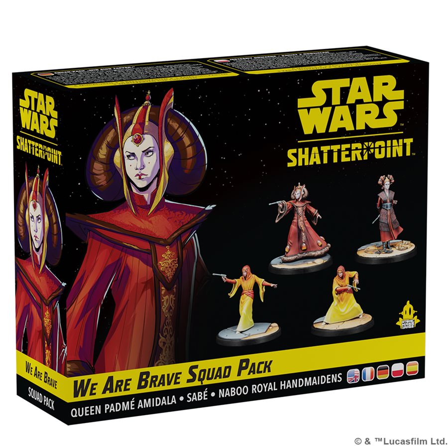 STAR WARS SHATTERPOINT: WE ARE BRAVE - QUEEN PADMÉ AMIDALA SQUAD PACK | BD Cosmos
