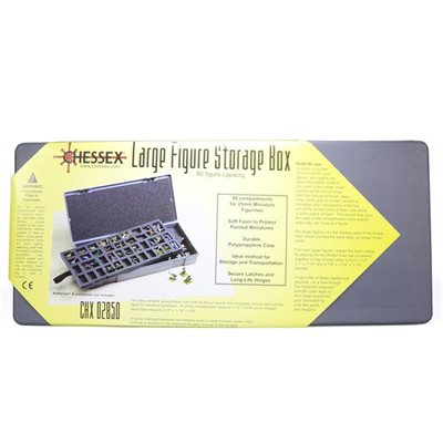 LARGE FIGURE STORAGE BOX FOR 25MM HUMANOIDS (80 FIGURES) | BD Cosmos