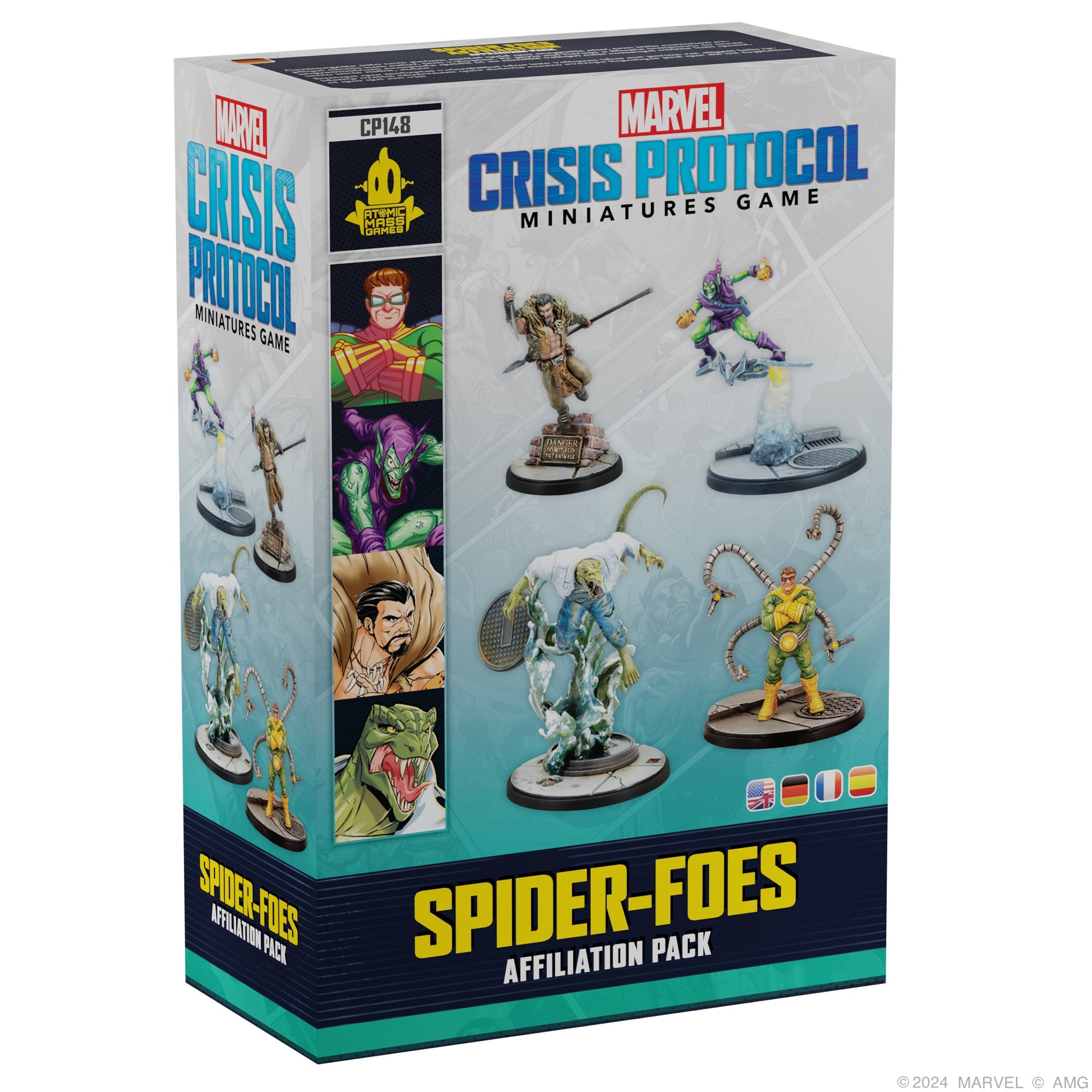 MARVEL CRISIS PROTOCOL: SPIDER-FOES AFFILIATION PACK – BD Cosmos