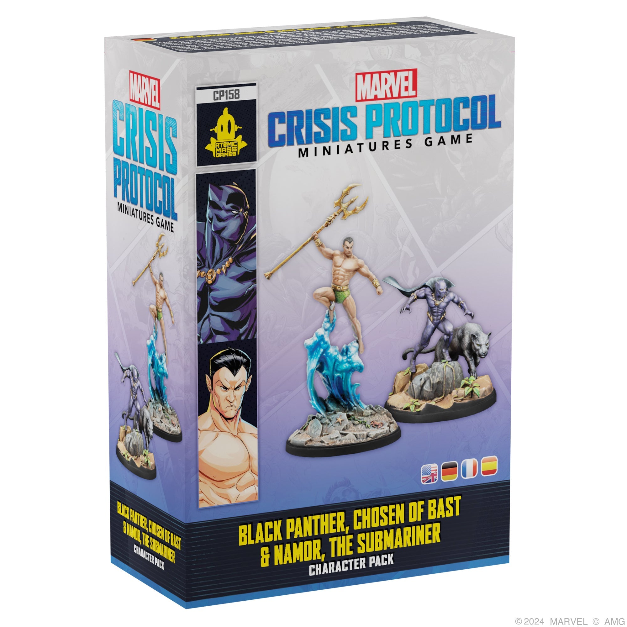 MARVEL CRISIS PROTOCOL: BLACK PANTHER CHOSEN OF BAST & NAMOR THE SUB-MARINER | BD Cosmos