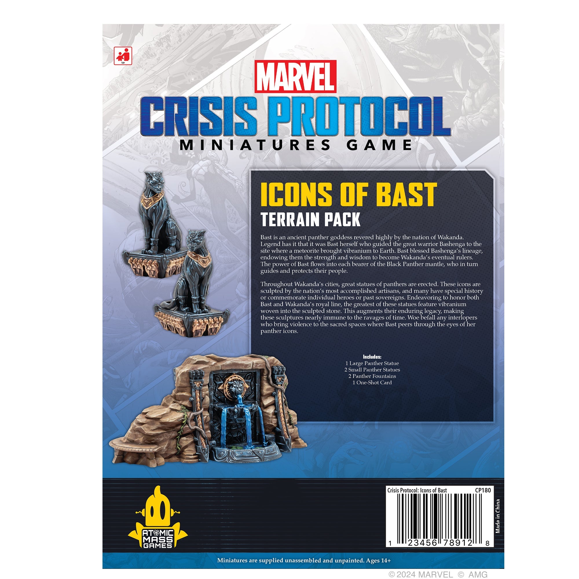 MARVEL CRISIS PROTOCOL: ICONS OF BAST TERRAIN PACK | BD Cosmos