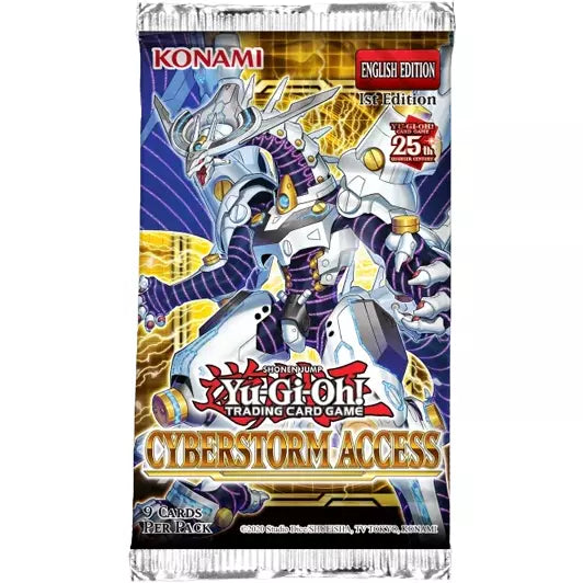 YGO CYBERSTORM ACCESS BOOSTER PACK | BD Cosmos