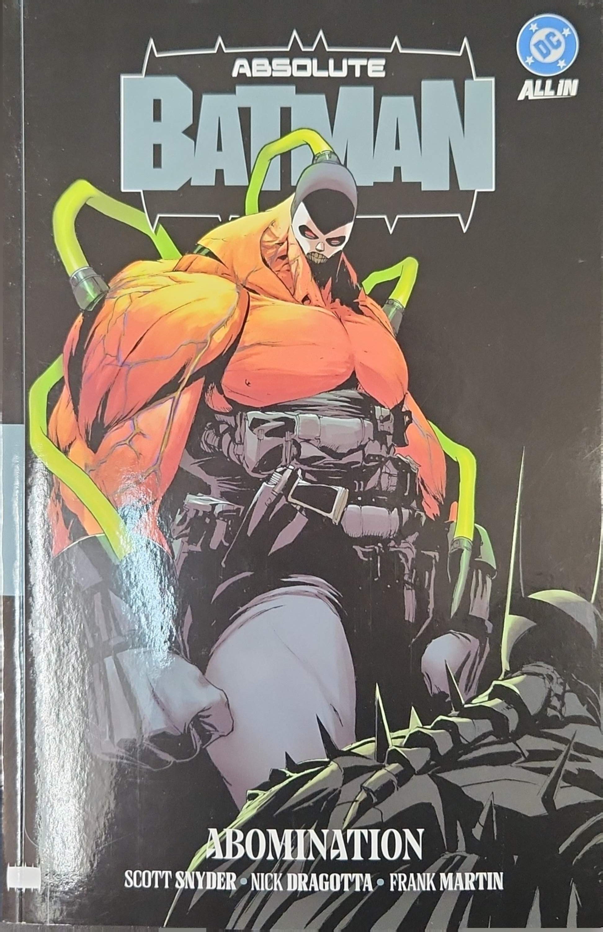 Absolute Batman TPB Volume 02 Abomination - DAMAGED | BD Cosmos