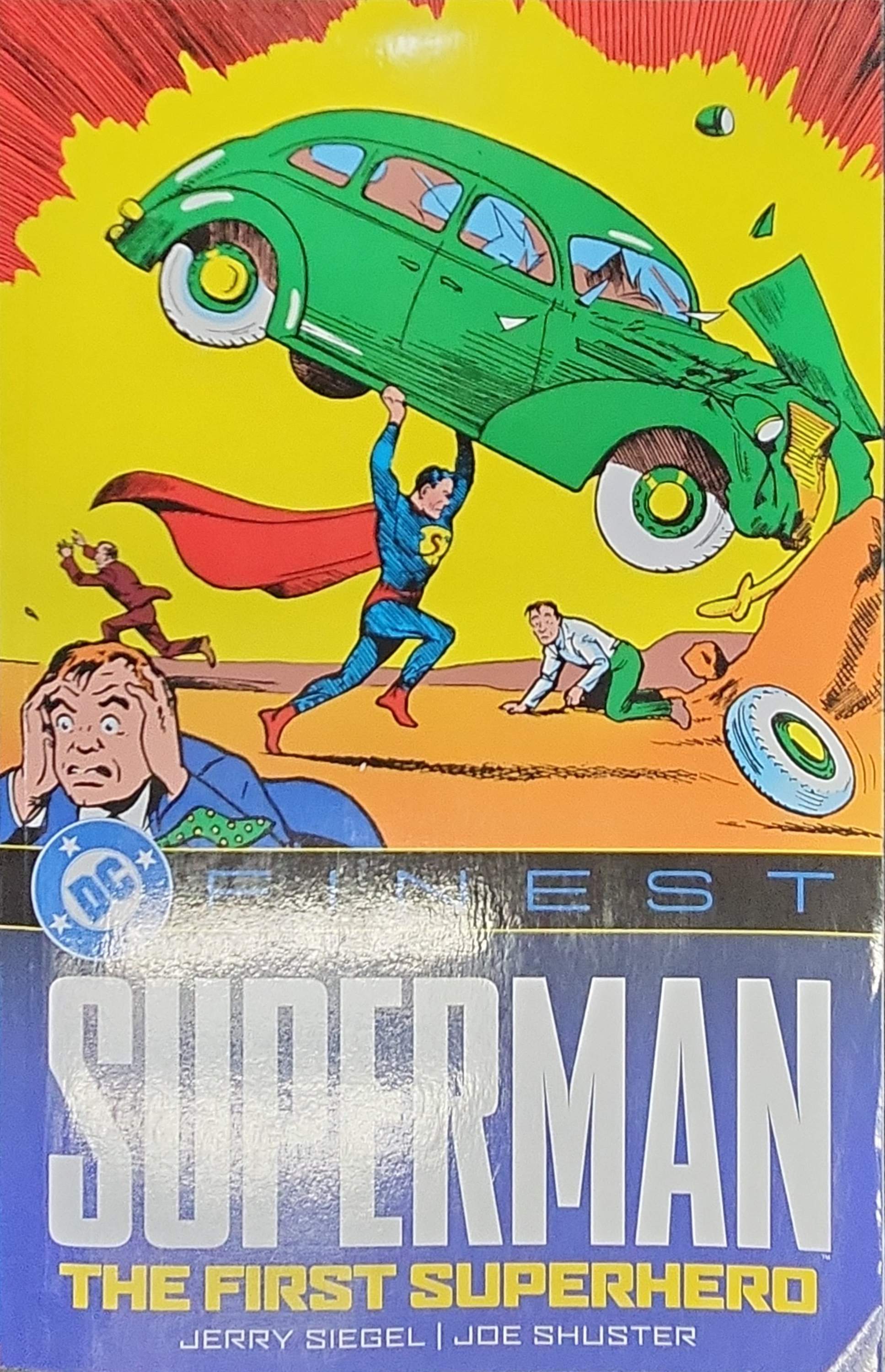 DC Finest Superman The First Superhero TPB - DAMAGED | BD Cosmos