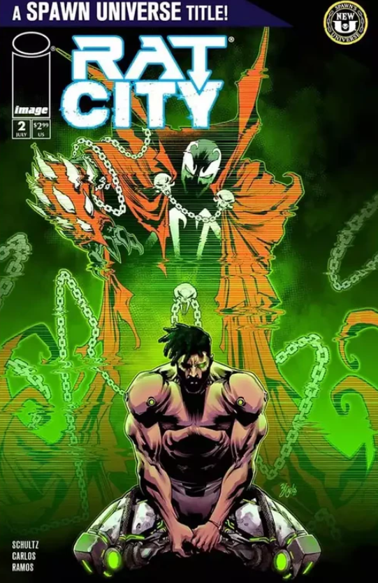 Spawn Rat City #2 2nd Print Image 07/24/2024 | BD Cosmos