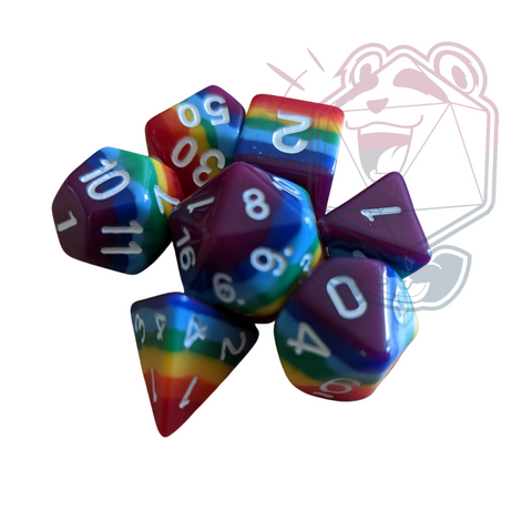 LAUGHING PANDA - RAINBOW PRIDE 7-DIE SET | BD Cosmos