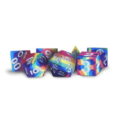 SILICONE 7-DIE SET - SHARP EDGE - PRIDE RAINBOW V2.0 | BD Cosmos