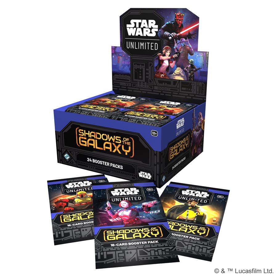 STAR WARS UNLIMITED: SHADOWS OF THE GALAXY BOOSTER BOX | BD Cosmos