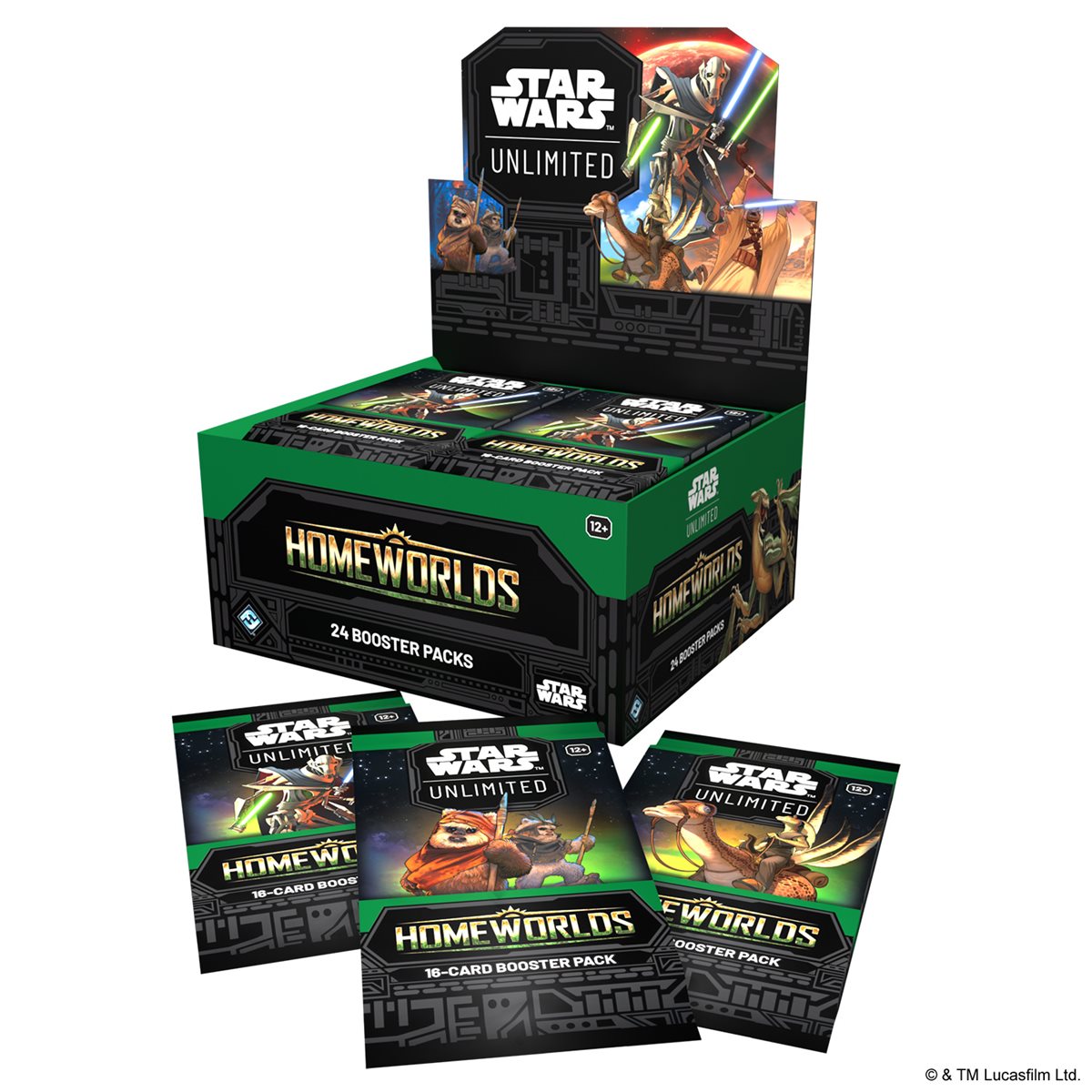 STAR WARS: UNLIMITED - HOMEWORLDS BOOSTER BOX [READ DESCRIPTION] | BD Cosmos