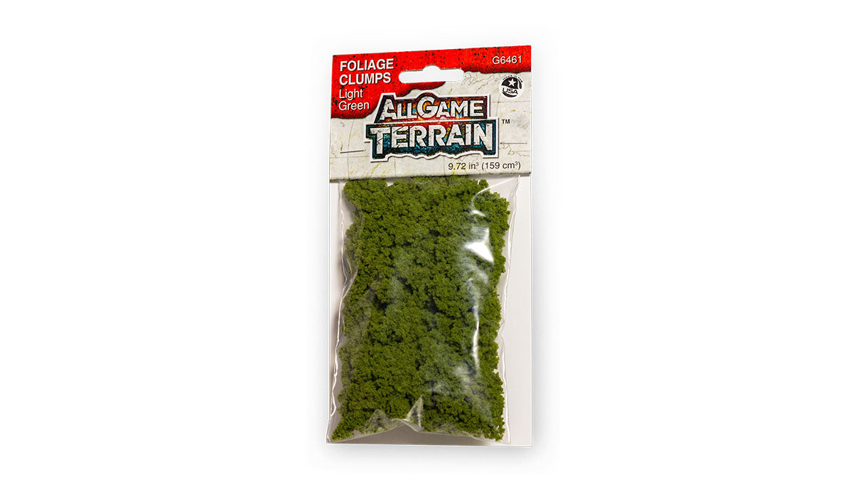 ALL GAME TERRAIN - LIGHT GREEN FOLIAGE CLUMPS | BD Cosmos
