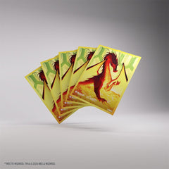 GAMEGENIC ART SLEEVES - HOBBIT MTG - SMAUG, THE GOLDEN | BD Cosmos