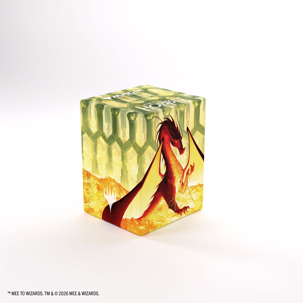GAMEGENIC DECK BOX - SMAUG, THE GOLDEN - BASTION 80+ XL | BD Cosmos