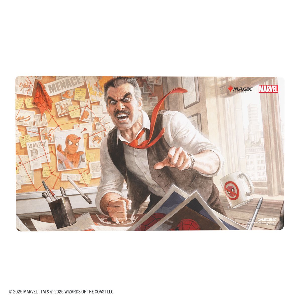 GAMEGENIC PREMIUM PLAYMAT - MARVEL MTG - J. JONAH JAMESON | BD Cosmos