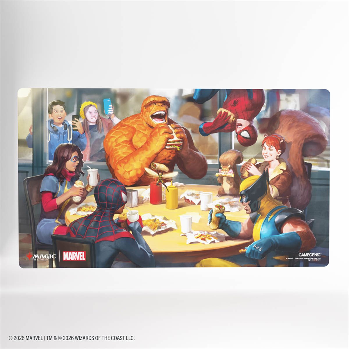 GAMEGENIC PLAYMAT - MARVEL MTG - HEROIC FEAST | BD Cosmos