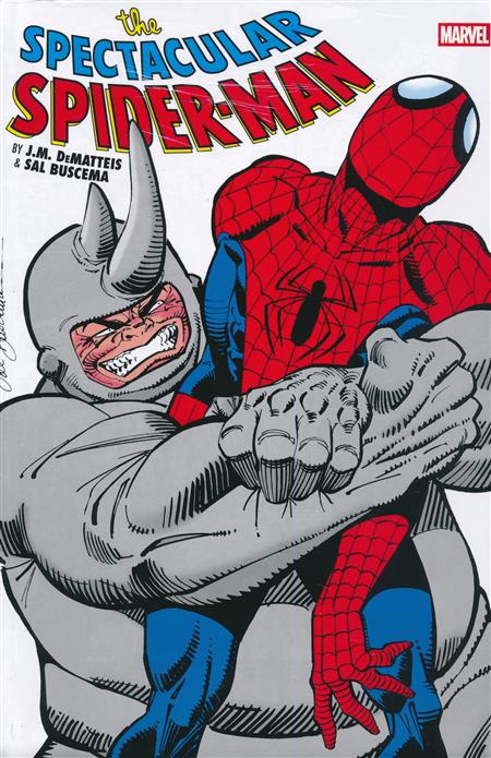 Spectacular Spider-Man By Dematteis & Buscema Omnibus Sal Buscema Rhino Cover [DM Only] | BD Cosmos
