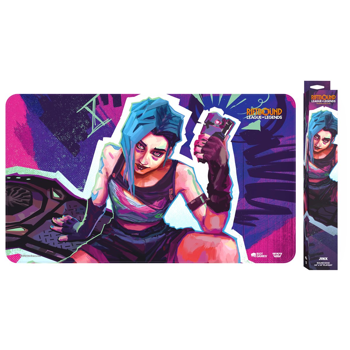 UVS PLAYMATS - RIFTBOUND - JINX | BD Cosmos