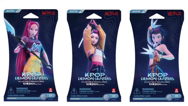K-POP DEMON HUNTERS S1 - ENERGY EDITION BOOSTER PACK [COLLECTIBLE TRADING CARDS] (Copy) | BD Cosmos