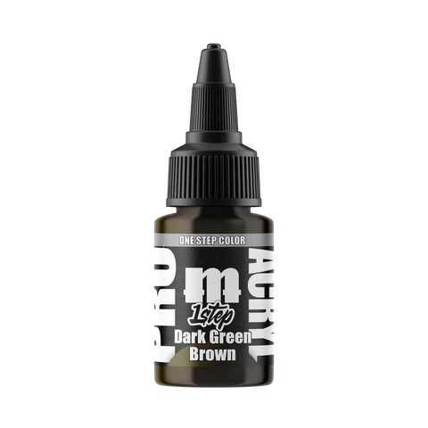 MONUMENT HOBBIES: PRO ACRYL 1-STEP 509 - DARK GREEN BROWN | BD Cosmos