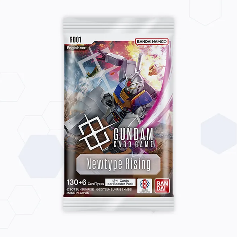 GUNDAM TCG: GD-01 NEWTYPE RISING BOOSTER PACK | BD Cosmos