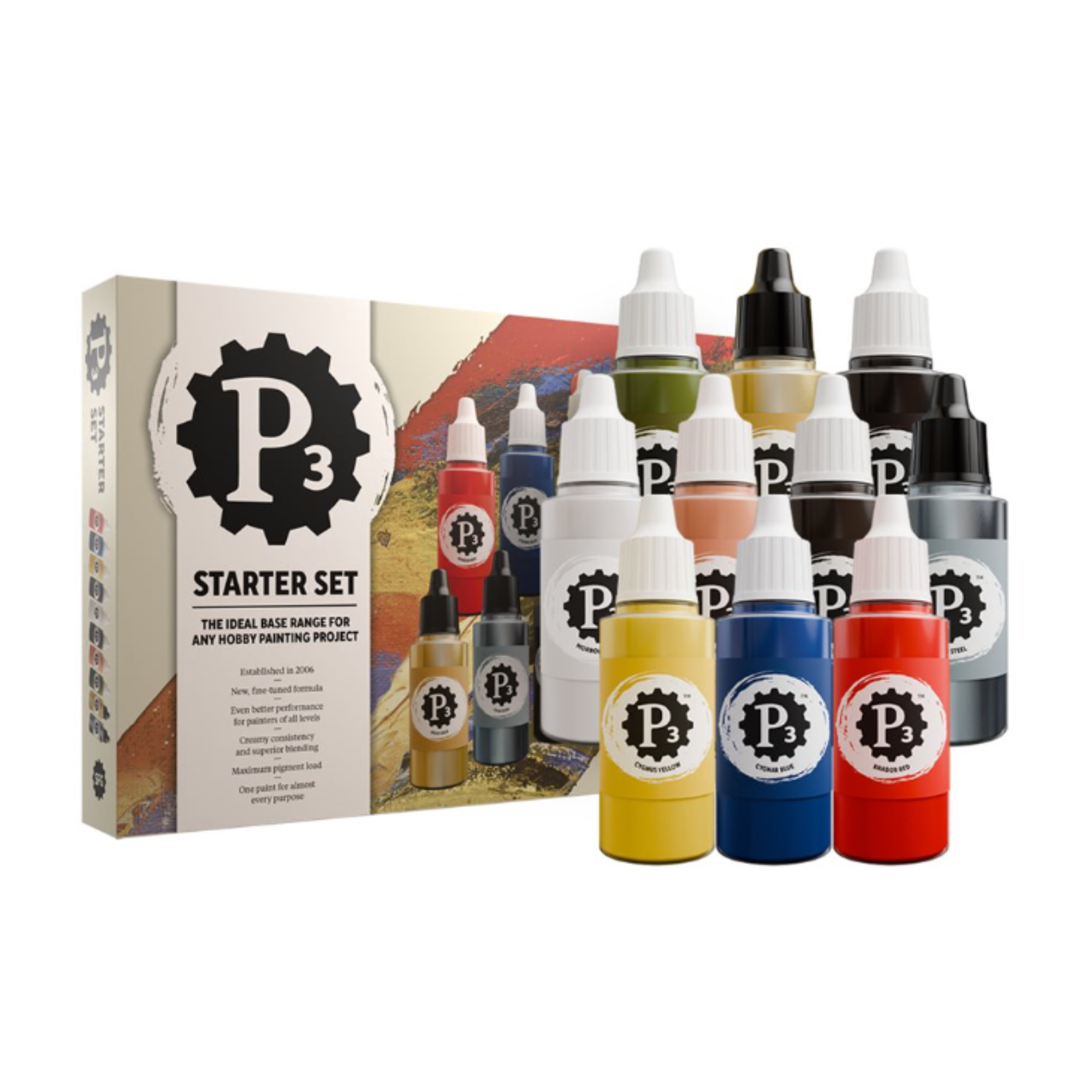 P3 - KIT DE DÉMARRAGE POUR PEINTRE | BD Cosmos