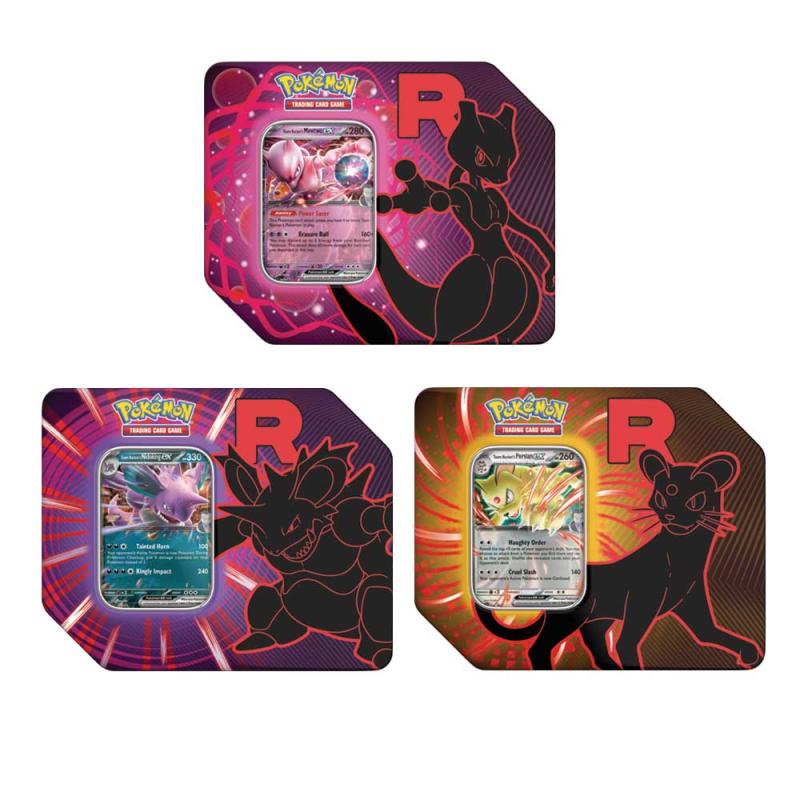 POKEMON TCG: TEAM ROCKET TINS - 09/03/2025 | BD Cosmos