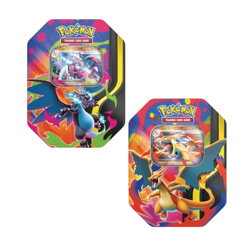 POKEMON TCG: MEGA CHARIZARD TIN - FEBRUARY 20TH | BD Cosmos