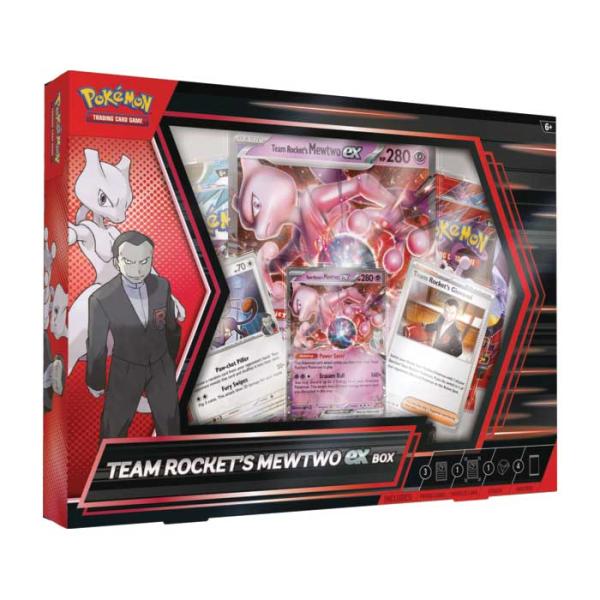 POKEMON TCG: TEAM ROCKET’S MEWTWO EX BOX | BD Cosmos