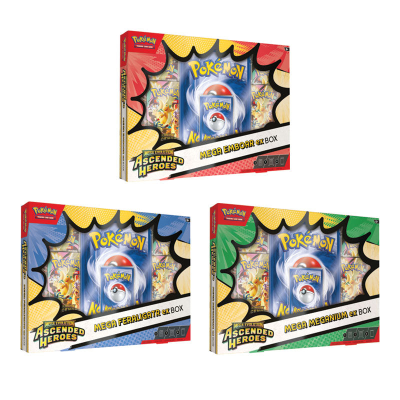 POKEMON TCG ME02.5: ASCENDED HEROES MEGA EX BOX - APRIL 24TH | BD Cosmos