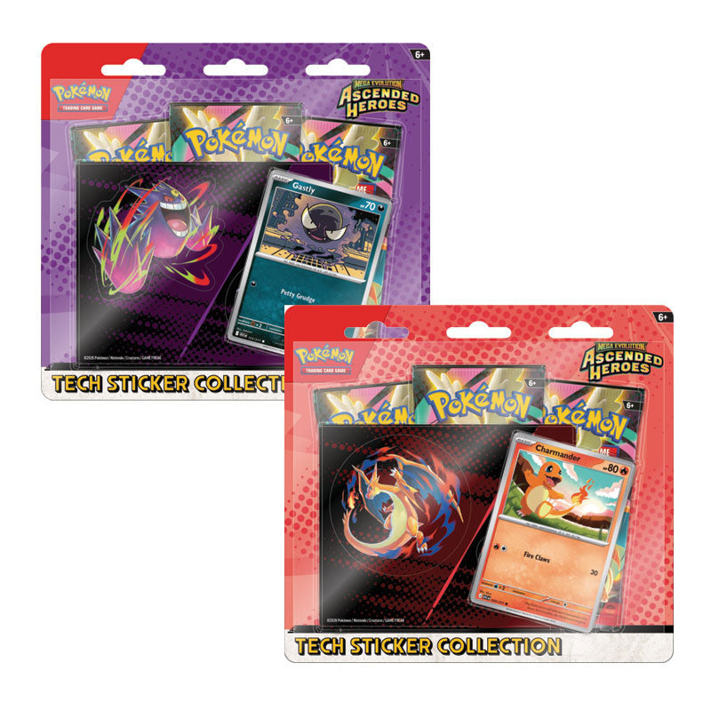 POKEMON TCG ME02.5: ASCENDED HEROES TECH STICKER COLLECTION WAVE 1 - JAN 30TH, 2026 | BD Cosmos