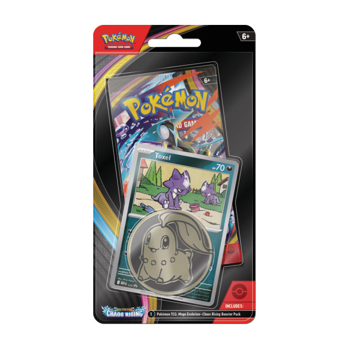 POKEMON TCG ME04: CHAOS RISING CHECKLANE PACK | BD Cosmos