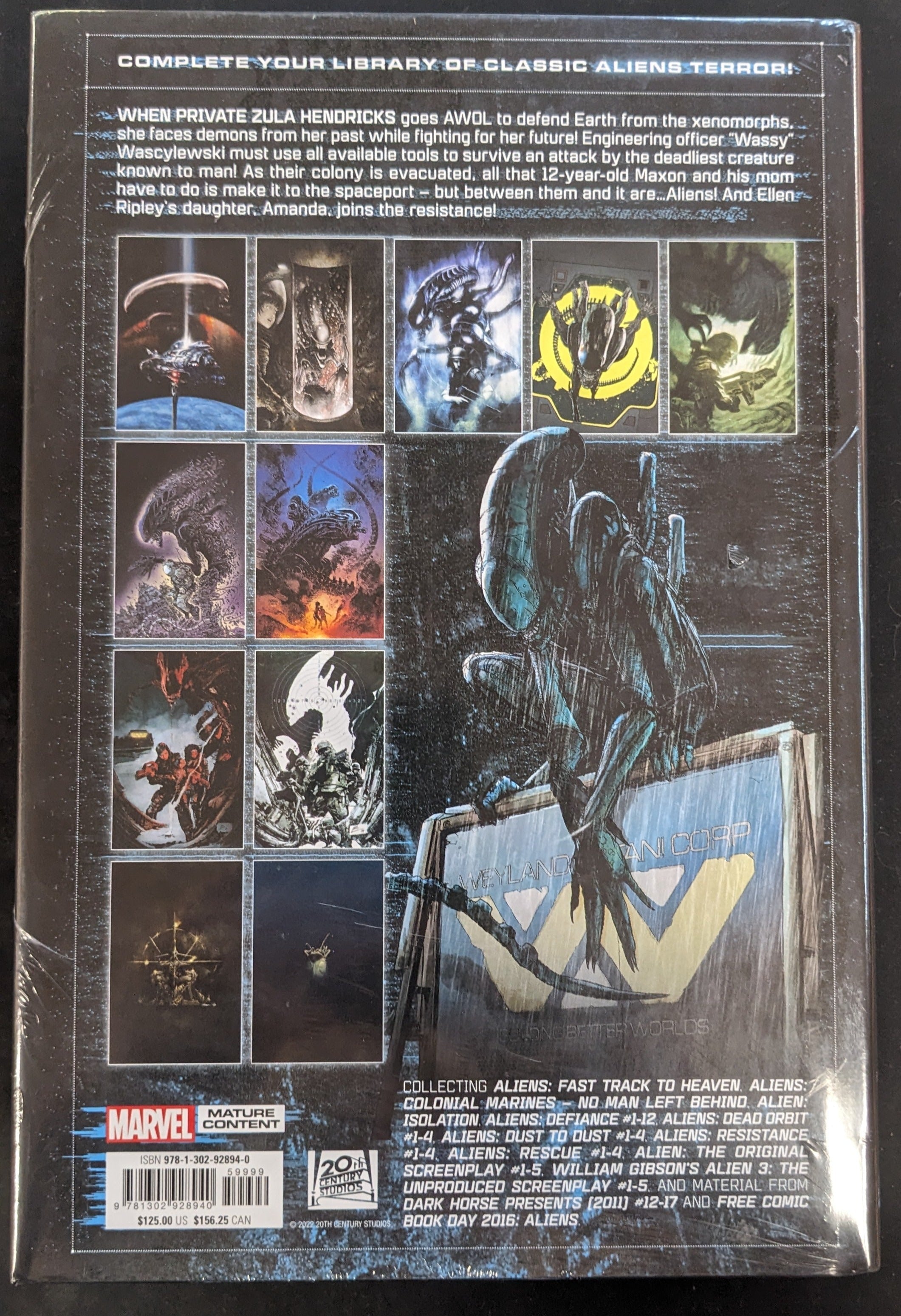 Aliens Original Years Omnibus HC Vol 4 Stokoe CVR - Crushed Corner | BD Cosmos