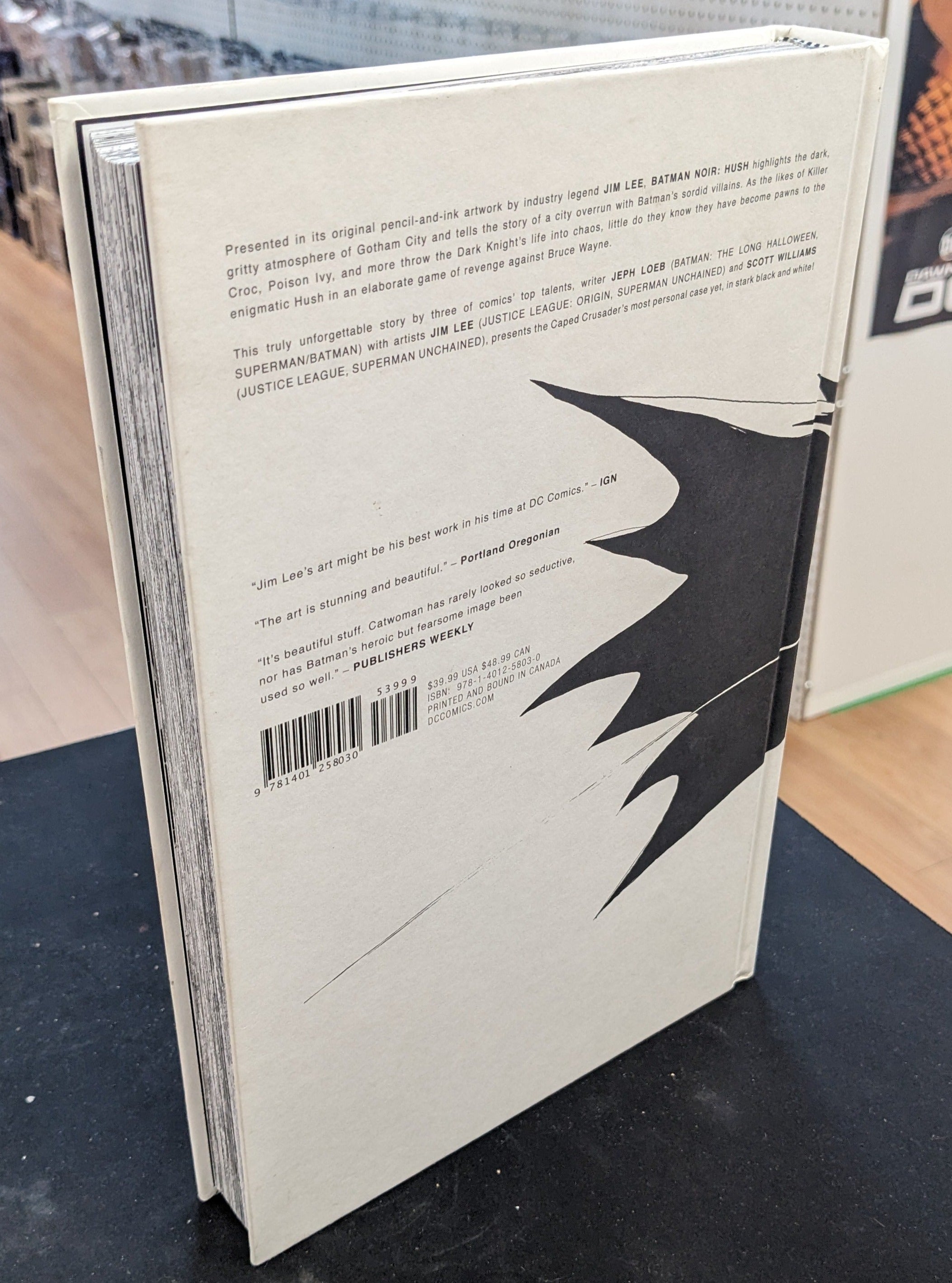 Batman Noir Hush Hardcover USED | BD Cosmos