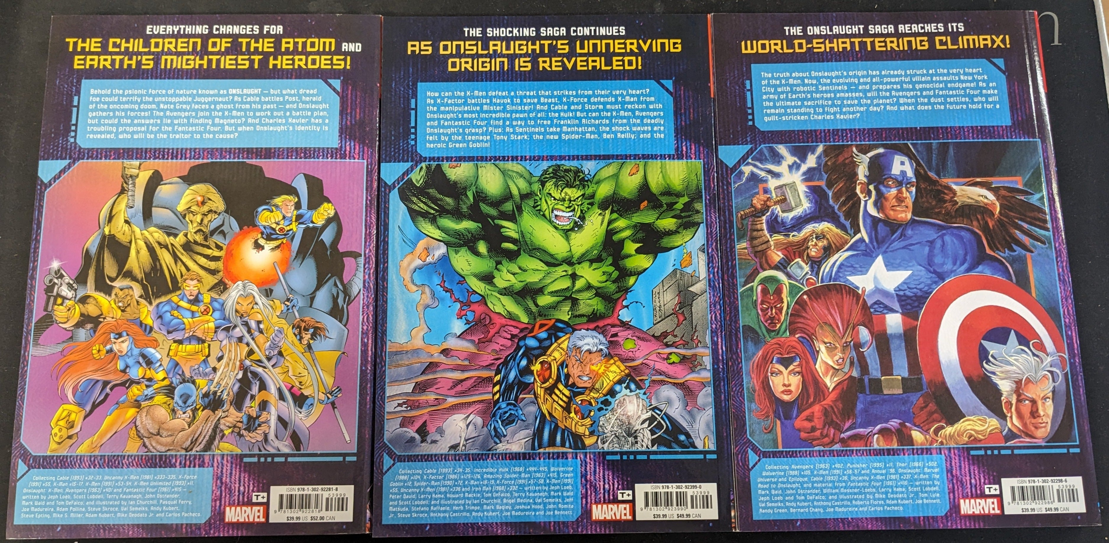 X-MEN AVENGERS: ONSLAUGHT TPB VOL 1-2-3 | BD Cosmos